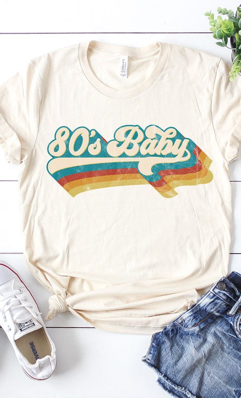 Retro 80's Baby Graphic Tee