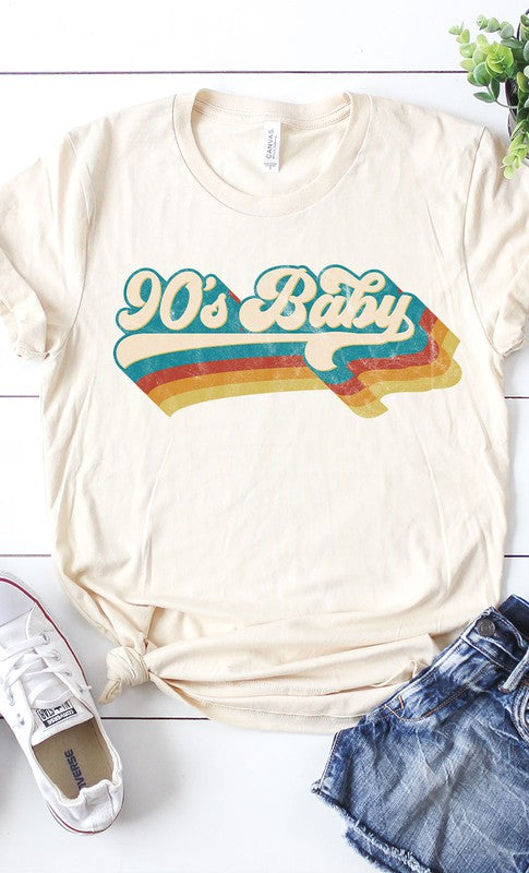 Retro 90's Baby Graphic Tee