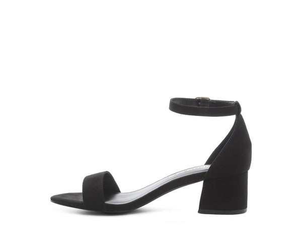 Ecrin Suede Block Heel Sandals