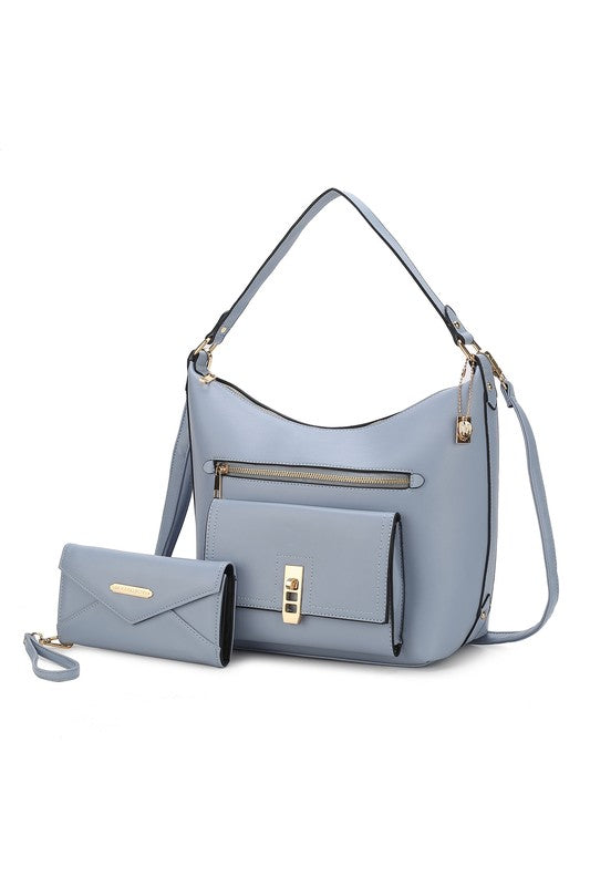 MKF Clara Shoulder Bag with Wristlet Wallet by Mia