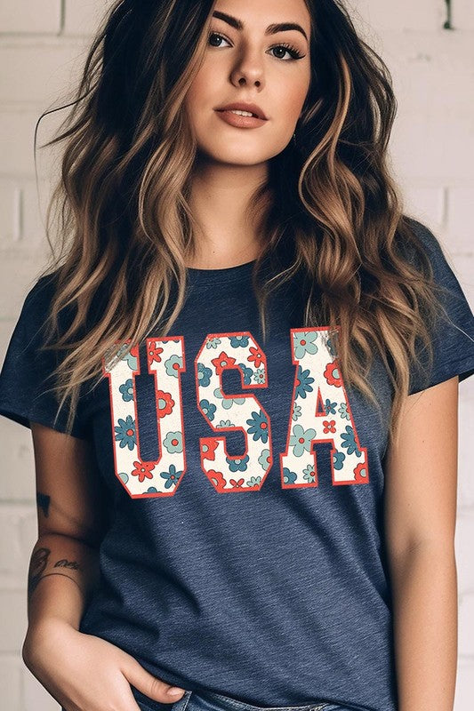 USA 4th Of July America Patriotic Graphic T Shirts