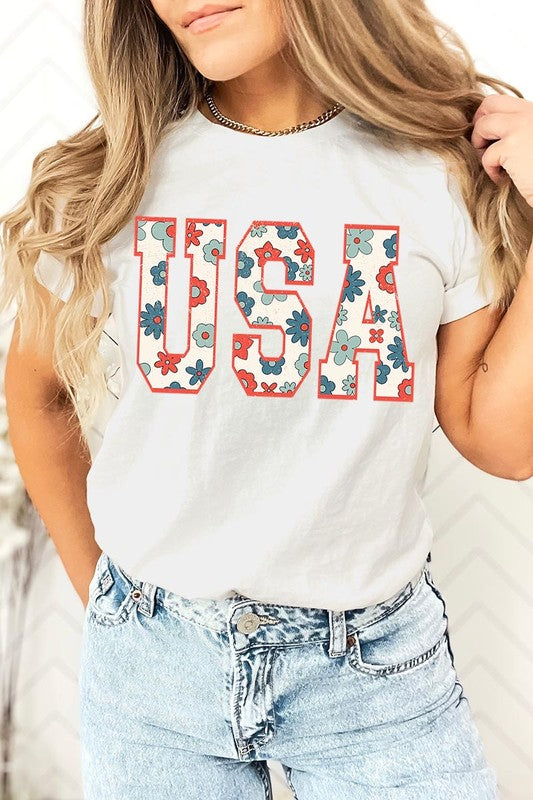 USA 4th Of July America Patriotic Graphic T Shirts