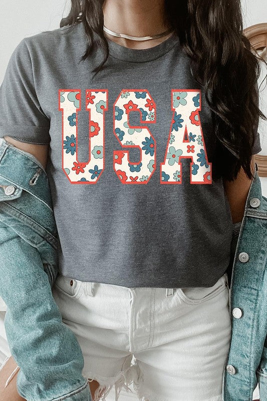 USA 4th Of July America Patriotic Graphic T Shirts