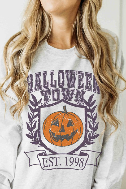 HALLOWEEN TOWN Graphic Sweatshirt